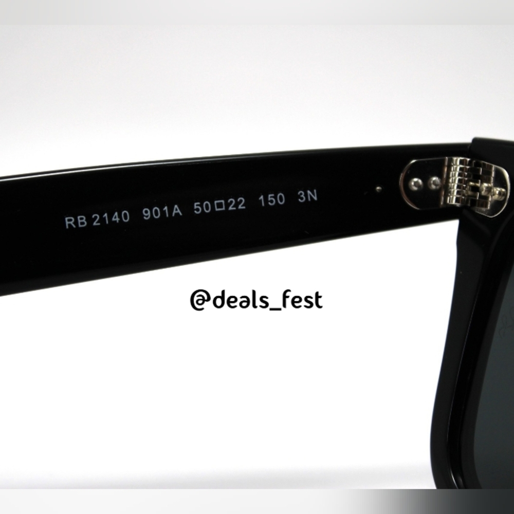 Model Display Ray-Ban Wayfarer Black RB2140 Classic - Picture 10 of 16
